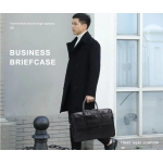 Genuine Leather Business Bag15.6" Laptop Tote Briefcases Office Messenger Crossbody Bags Shoulder Handbags for Documents