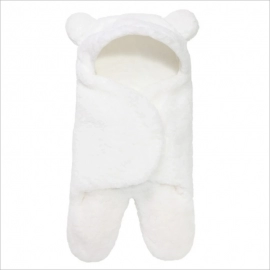 Soft Newborn Baby Wrap Blankets Baby Sleeping Bag Envelope For Newborn Sleepsack Flannel Thicken Cocoon For Baby 0-9 Months