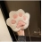 Cute Bear Paw Girls Chain Zipper Shoulder Bag Lovely Children's Soft Plush Coin Purse Boys Accessories Small Crossbody Bags