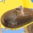Corrugated Cardboard Scratch Pad Scratching Lounge Bed Sofa Scratch Couch Bed for Indoor Cats